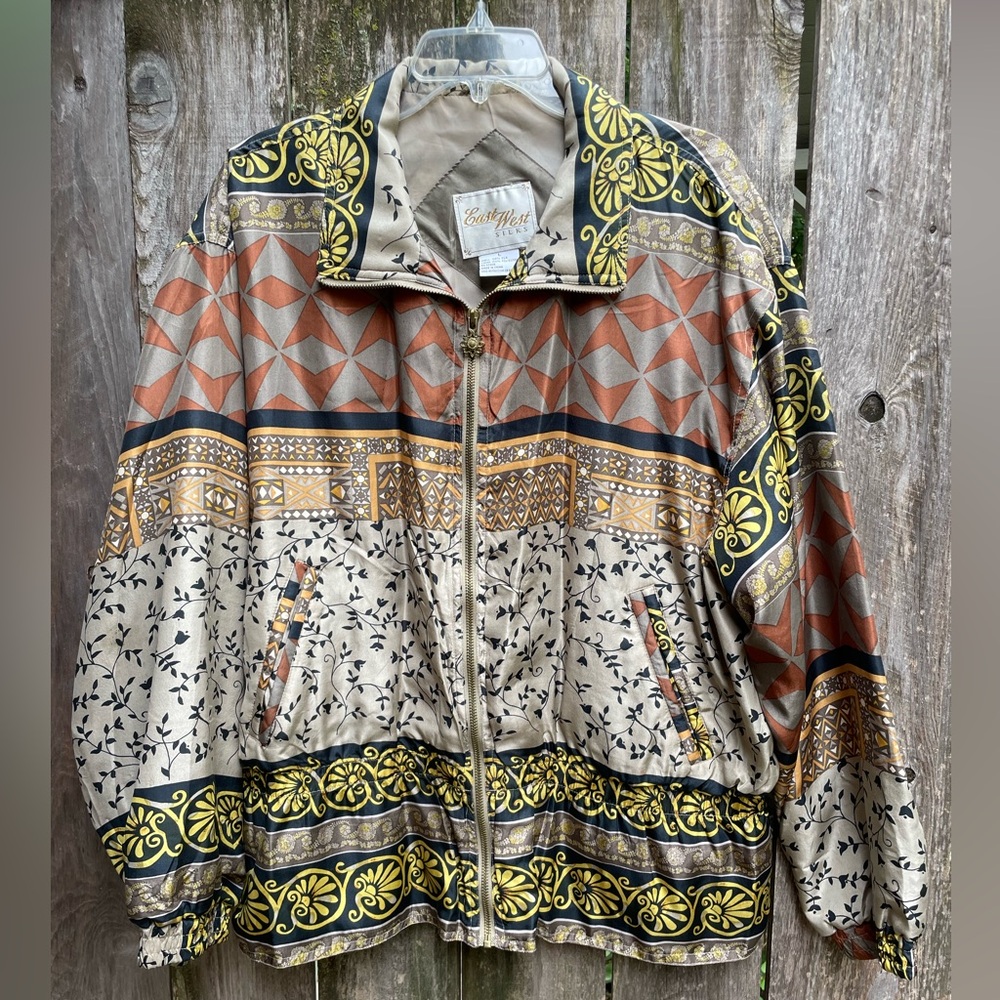 Vintage Old West Silks Jacket